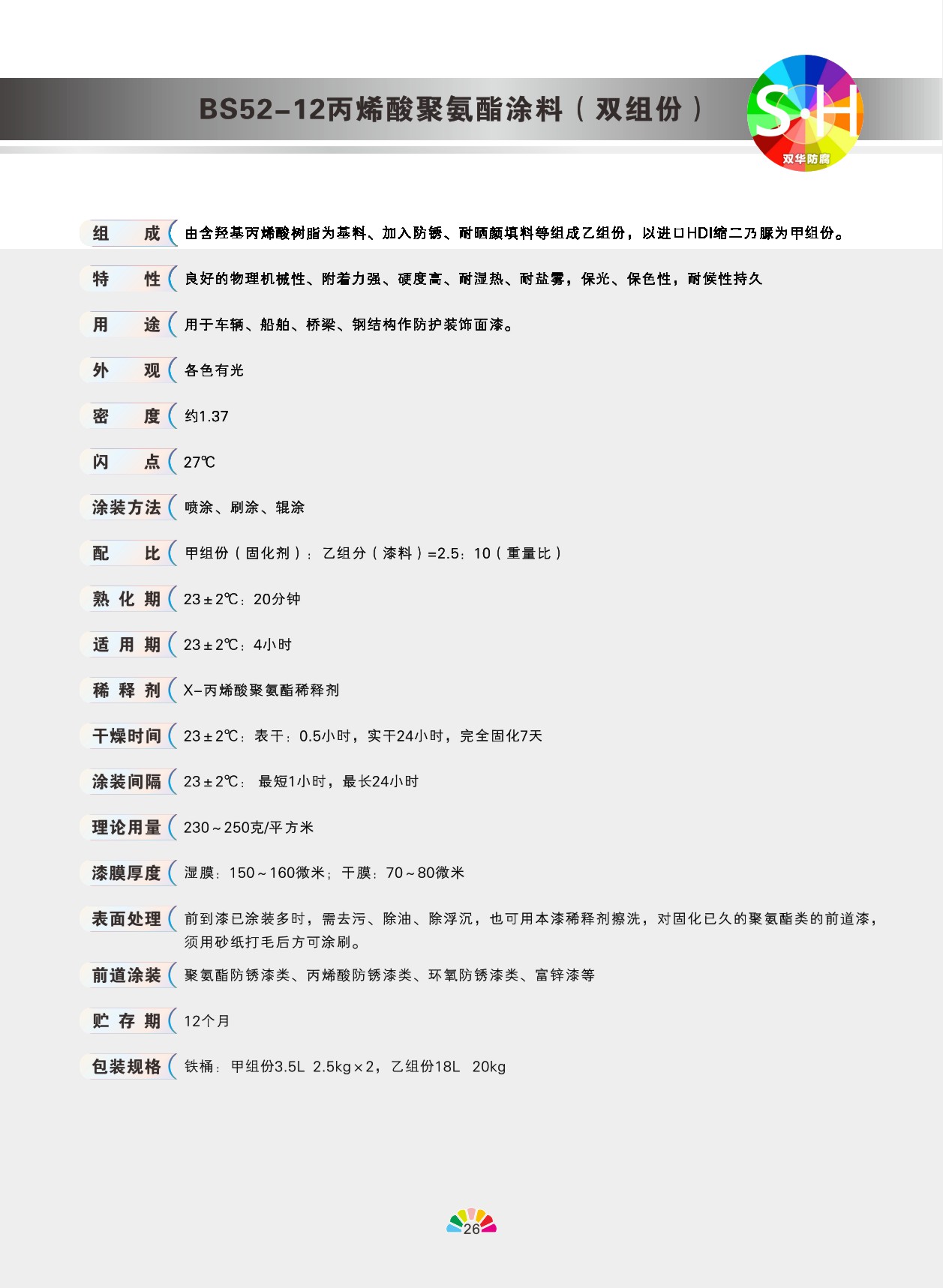 丙稀酸聚氨脂涂料